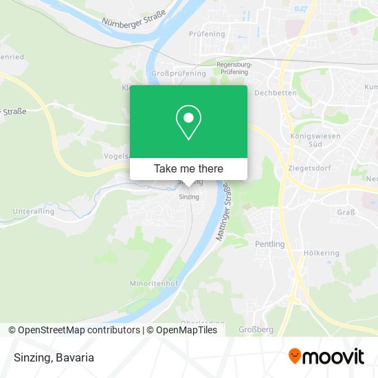Карта Sinzing