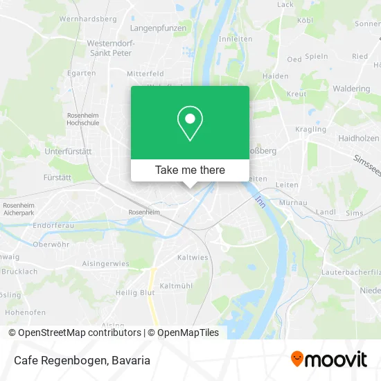 Карта Cafe Regenbogen