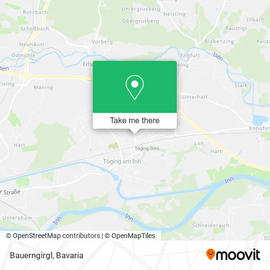 Карта Bauerngirgl