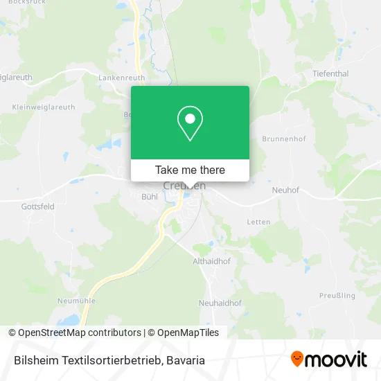 Карта Bilsheim Textilsortierbetrieb