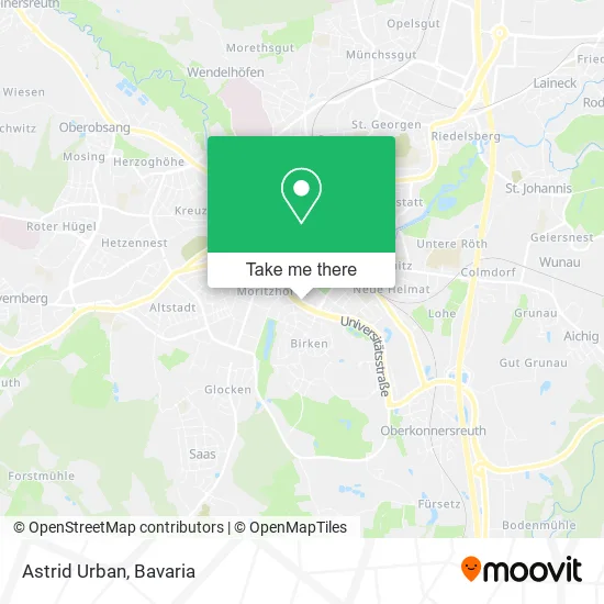 Карта Astrid Urban