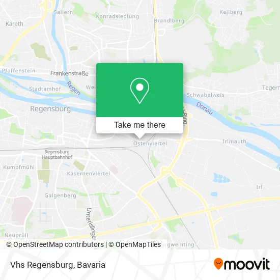 Карта Vhs Regensburg