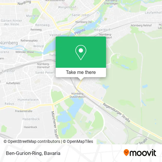 Карта Ben-Gurion-Ring