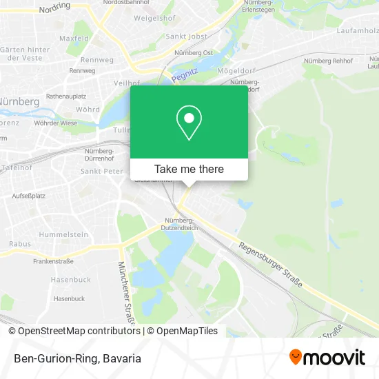 Карта Ben-Gurion-Ring