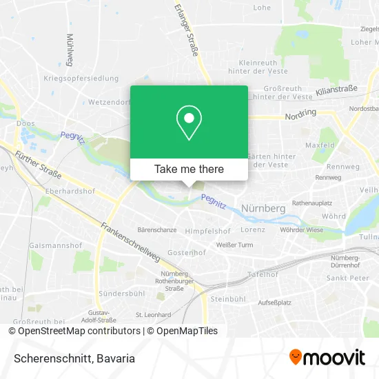 Карта Scherenschnitt