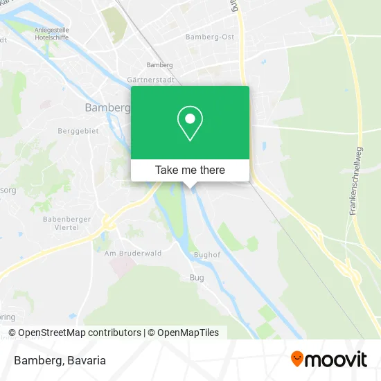 Карта Bamberg
