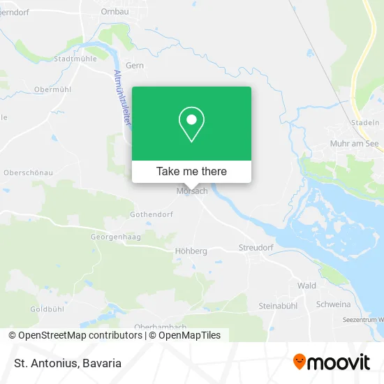 Карта St. Antonius