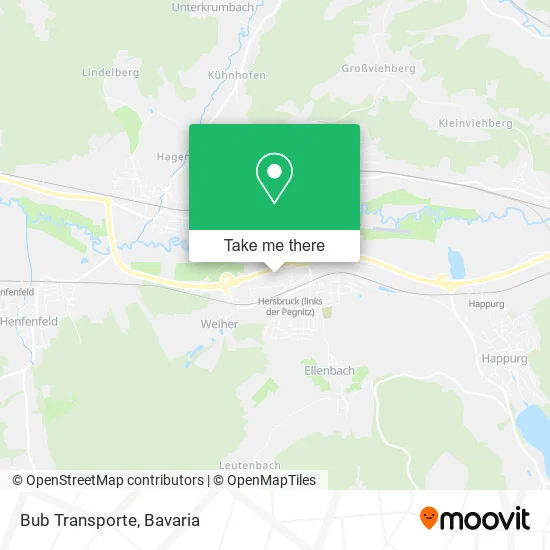 Карта Bub Transporte