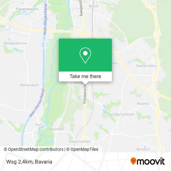 Карта Wsg 2,4km