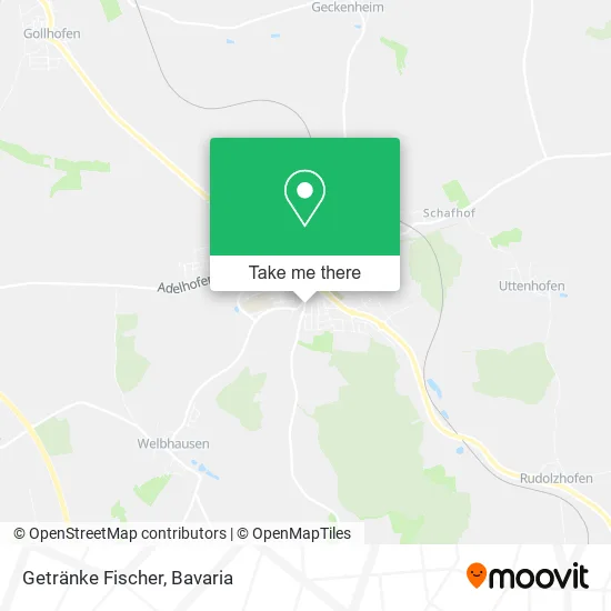 Карта Getränke Fischer