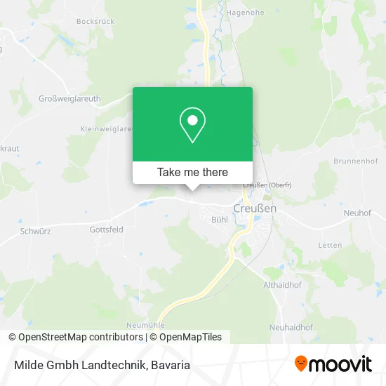 Карта Milde Gmbh Landtechnik