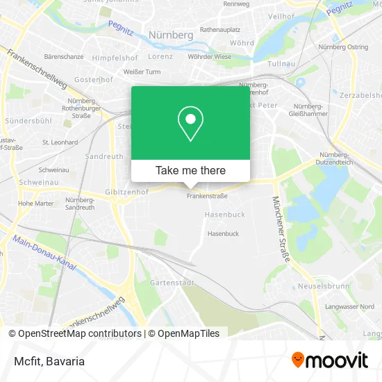 Карта Mcfit