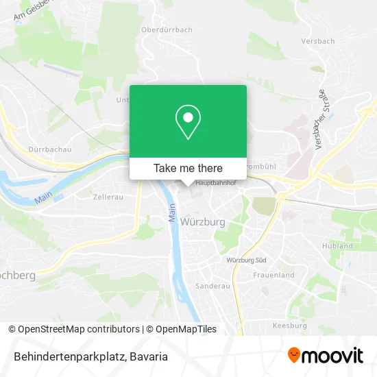 Карта Behindertenparkplatz