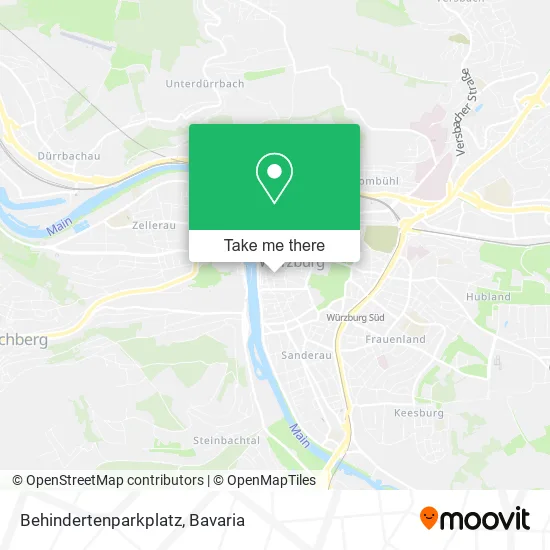 Карта Behindertenparkplatz