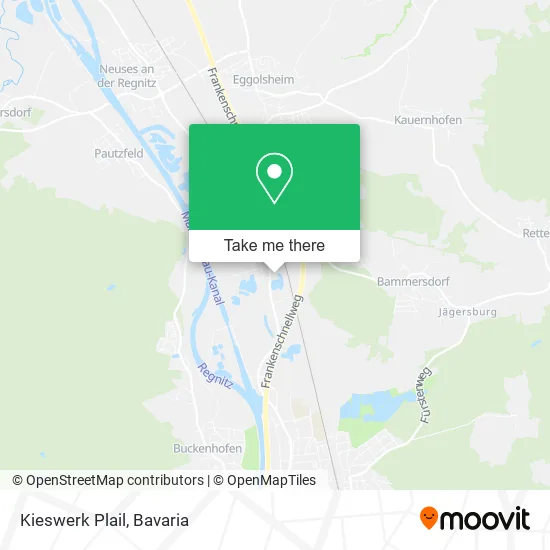 Карта Kieswerk Plail