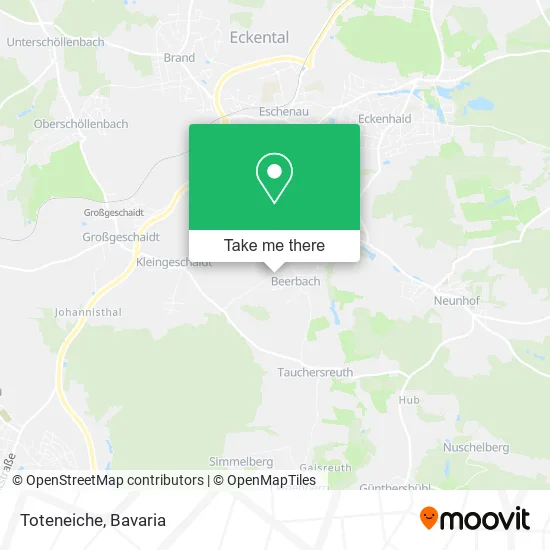 Карта Toteneiche