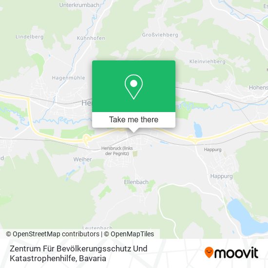 Zentrum Für Bevölkerungsschutz Und Katastrophenhilfe map