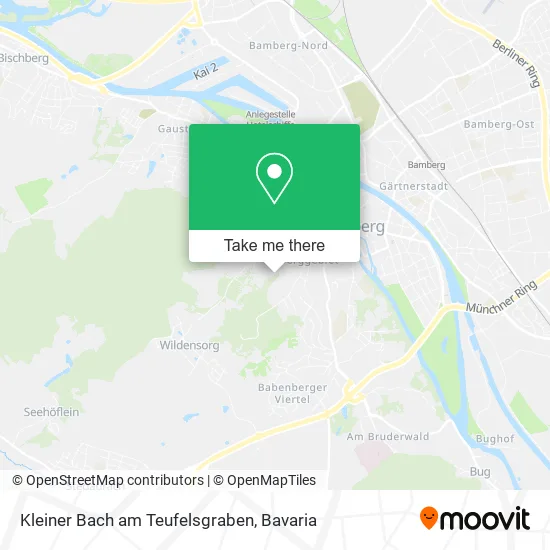 Карта Kleiner Bach am Teufelsgraben