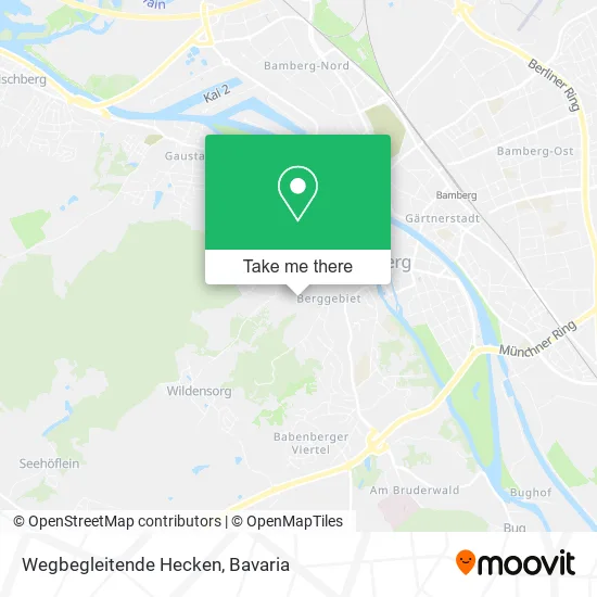 Карта Wegbegleitende Hecken