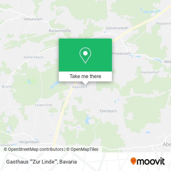 Карта Gasthaus ""Zur Linde""