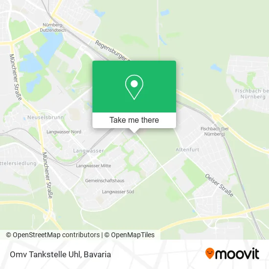 Карта Omv Tankstelle Uhl