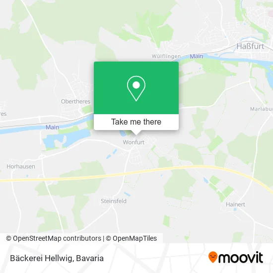 Карта Bäckerei Hellwig