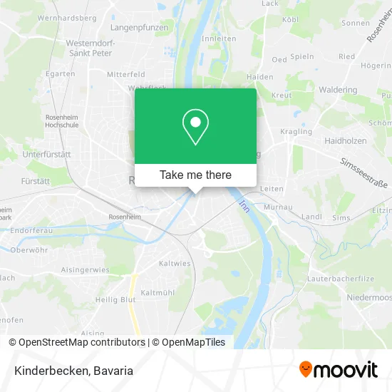 Карта Kinderbecken