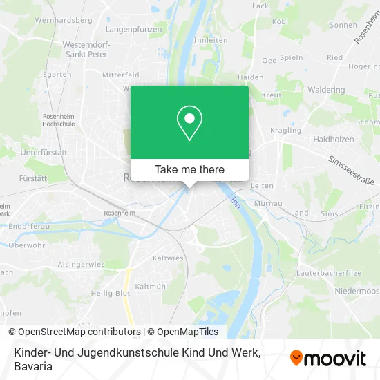 Карта Kinder- Und Jugendkunstschule Kind Und Werk