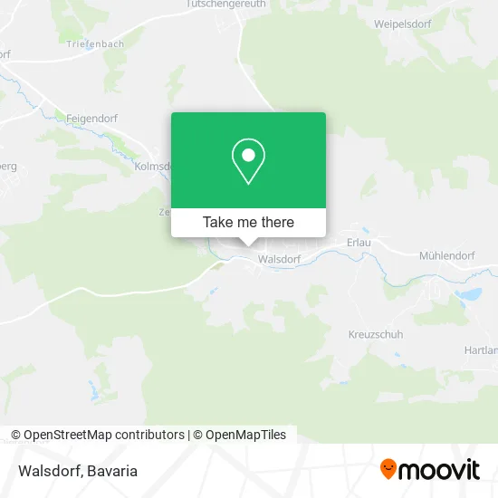 Карта Walsdorf