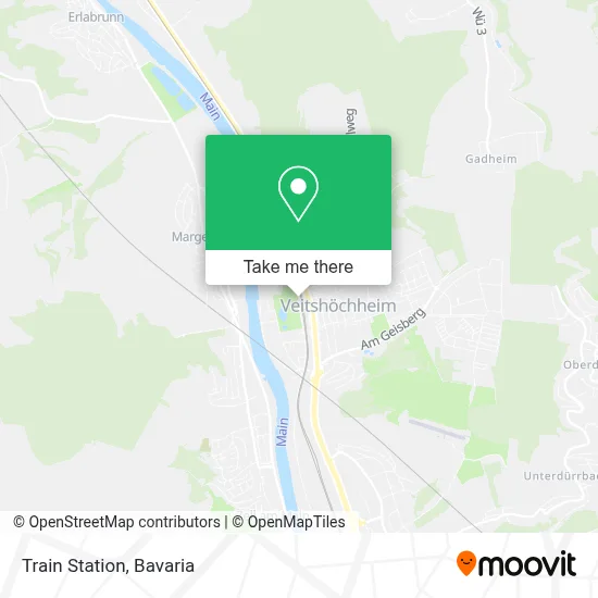 Bahnhof map