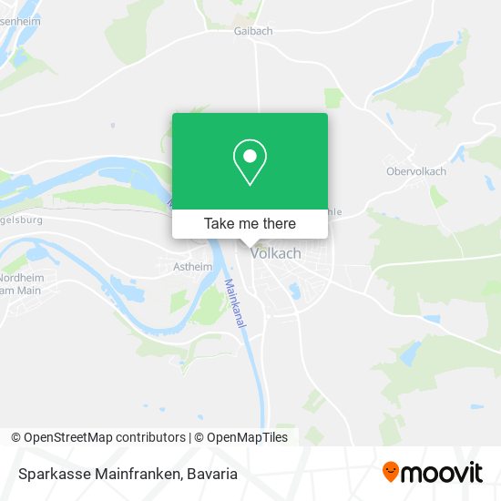 Карта Sparkasse Mainfranken
