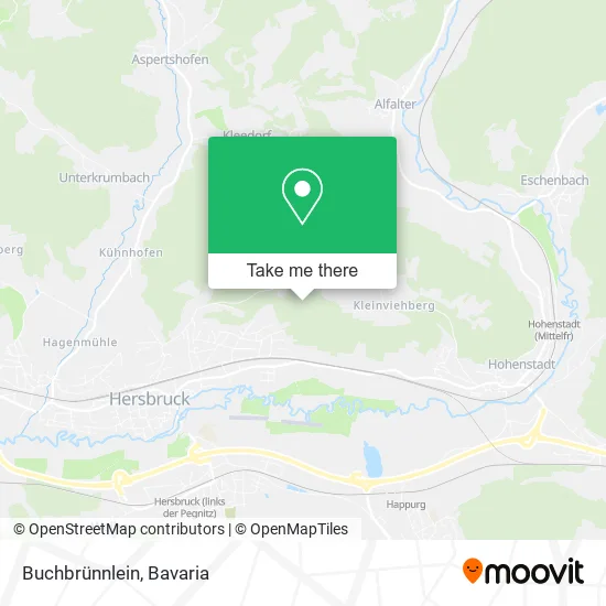 Карта Buchbrünnlein