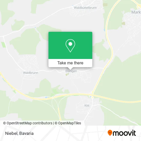 Карта Niebel