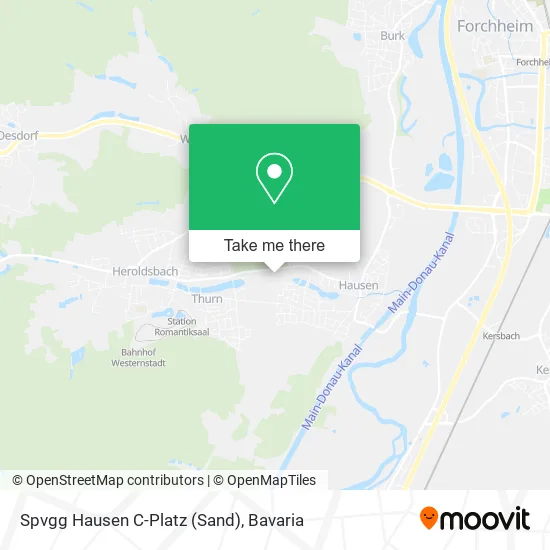 Карта Spvgg Hausen C-Platz (Sand)