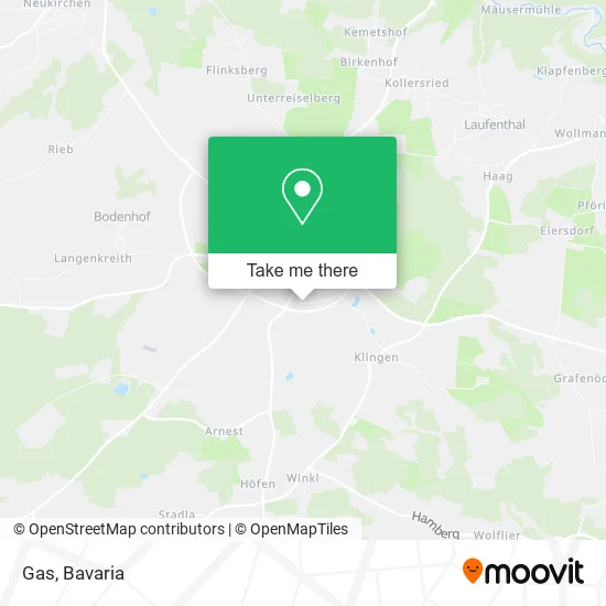 Карта Gas