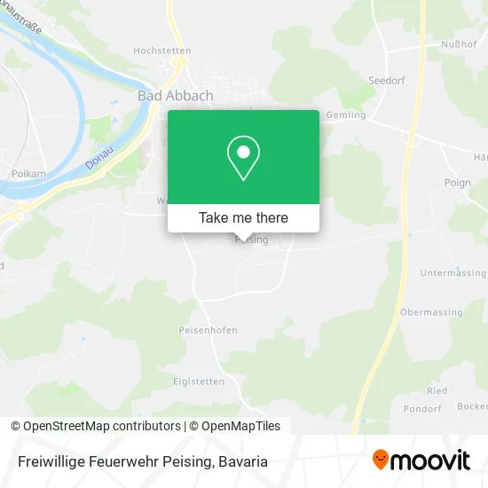 Карта Freiwillige Feuerwehr Peising