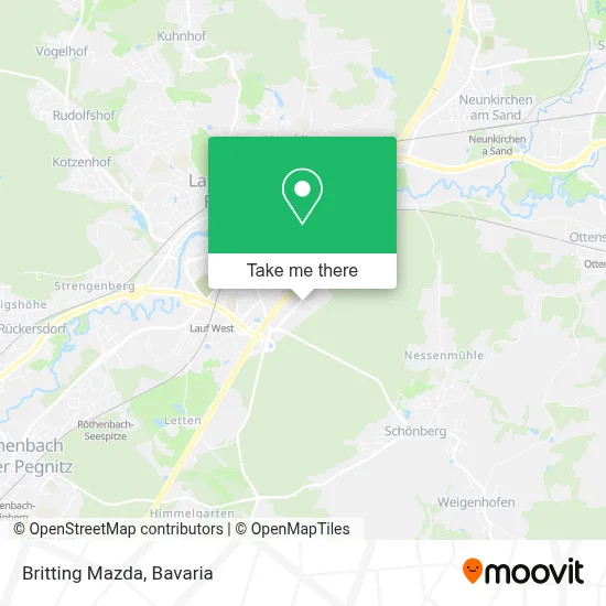 Britting Mazda map