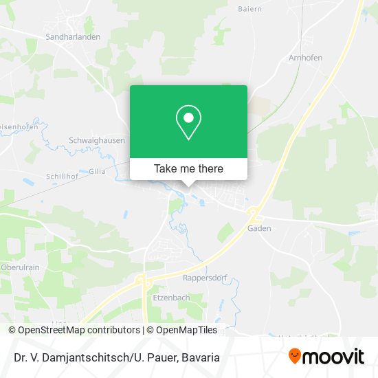 Dr. V. Damjantschitsch / U. Pauer map