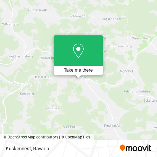Карта Kückennest