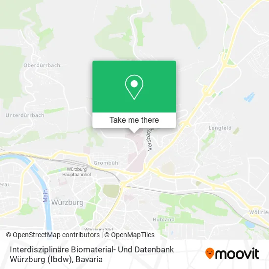 Карта Interdisziplinäre Biomaterial- Und Datenbank Würzburg (Ibdw)