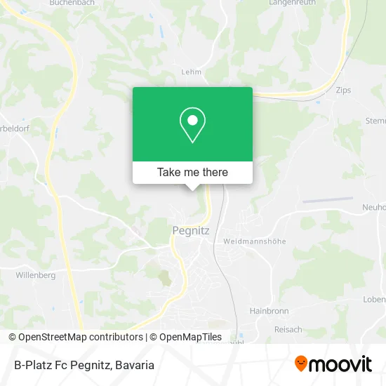 Карта B-Platz Fc Pegnitz