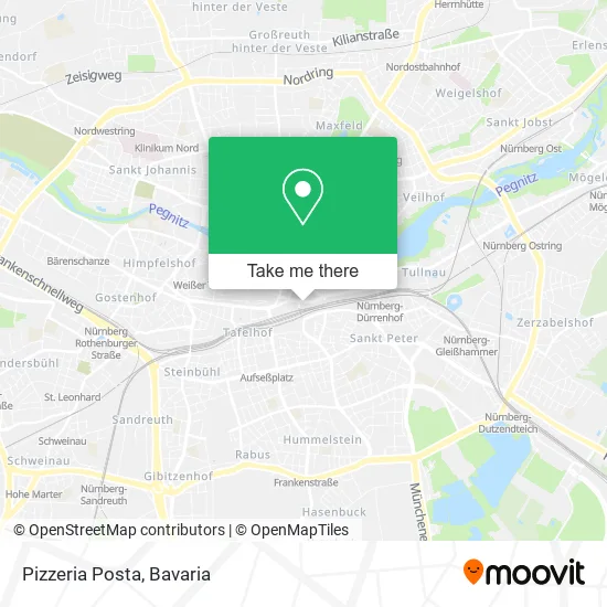 Карта Pizzeria Posta