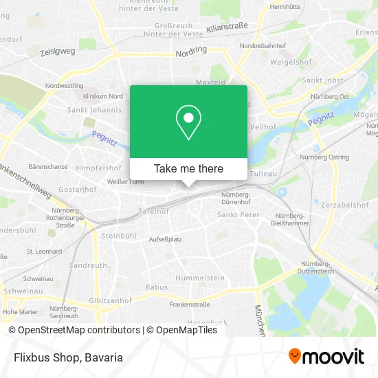 Карта Flixbus Shop