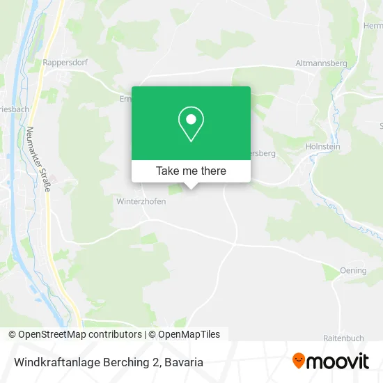 Карта Windkraftanlage Berching 2