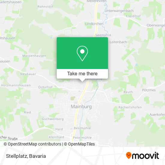 Карта Stellplatz