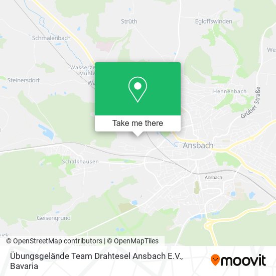 Карта Übungsgelände Team Drahtesel Ansbach E.V.