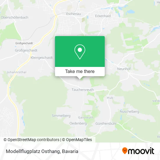 Карта Modellflugplatz Osthang