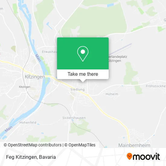Карта Feg Kitzingen