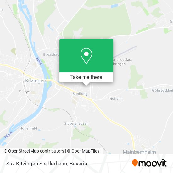 Ssv Kitzingen Siedlerheim map