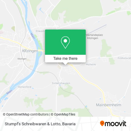 Stumpf's Schreibwaren & Lotto map